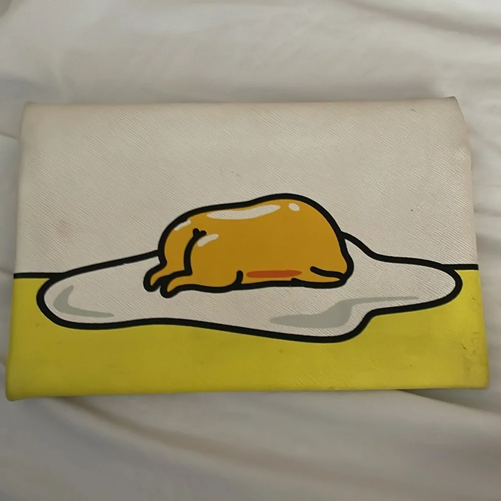 Gudetama makeup bag